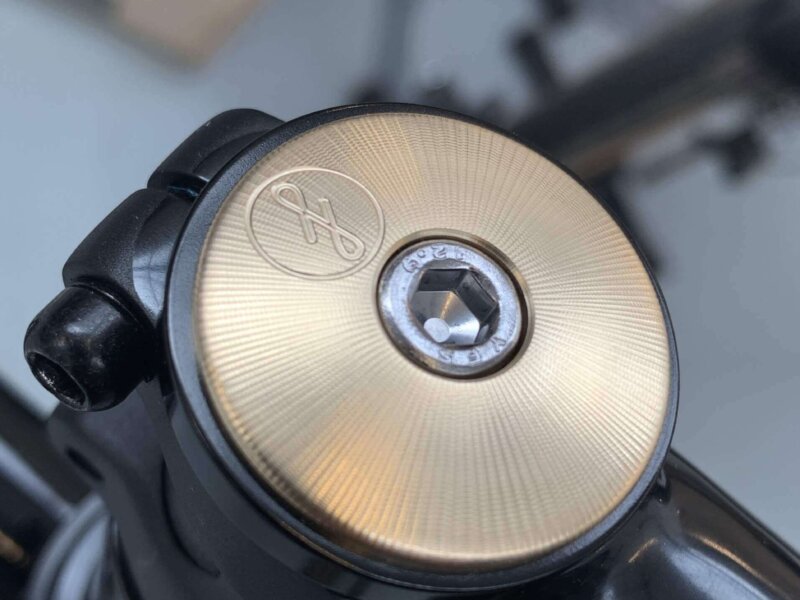 Fairlight Brass Top Cap