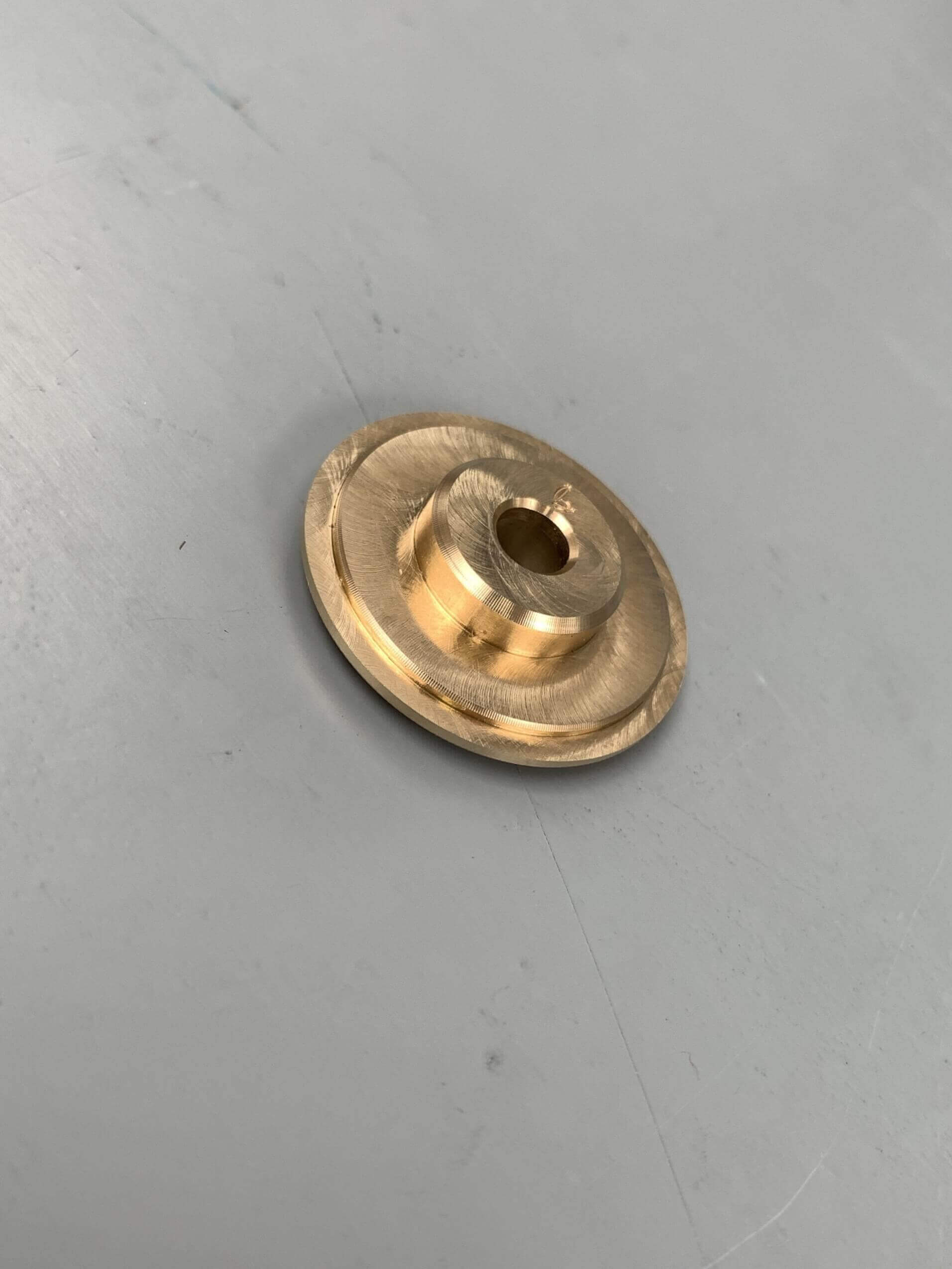 Fairlight Brass Top Cap - Image 3