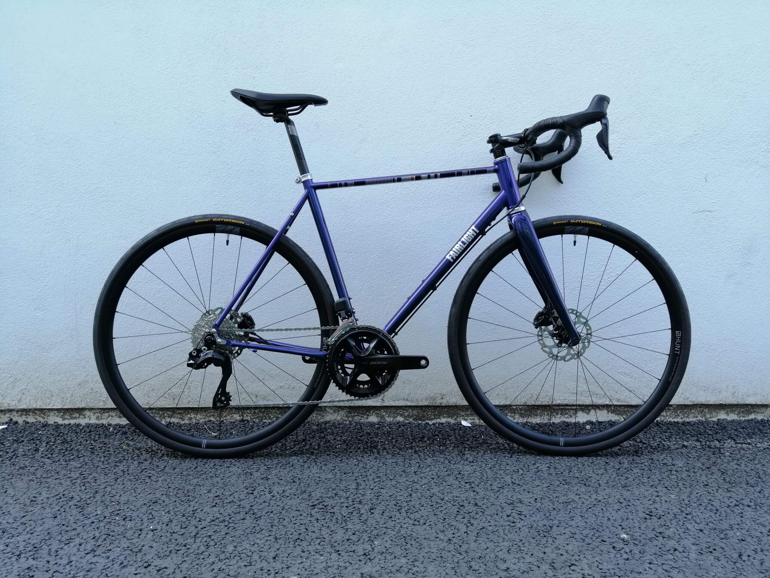 OUTLET - Strael 3.0 56R Iridescent Plum with Shimano 105 R7170 Di2